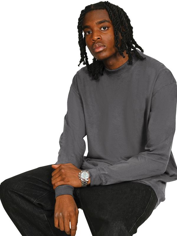 Casual Classics Core Combed 180 Acid Oversize Fit Extended Neck LS Tee Adult