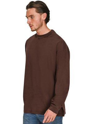 Casual Classics Core Combed 180 Acid Oversize Fit Extended Neck LS Tee Tall Adult - Image 8