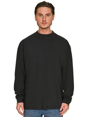 Casual Classics Core Combed 180 Acid Oversize Fit Extended Neck LS Tee Tall Adult - Image 3