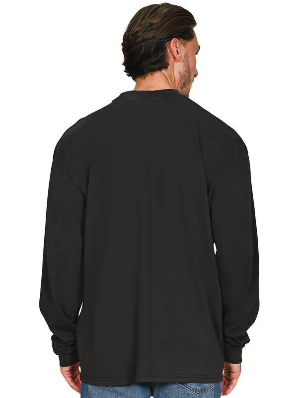 Casual Classics Core Combed 180 Acid Oversize Fit Extended Neck LS Tee Tall Adult