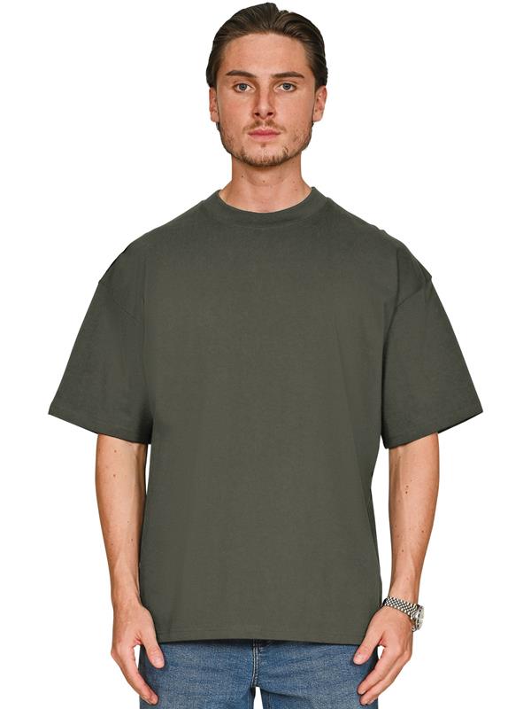 Casual Classics Supreme Organic Combed 350 Oversize Fit Extended Neck Tee Adult