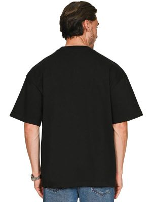 Casual Classics Supreme Organic Combed 350 Oversize Fit Extended Neck Tee Adult - Image 4