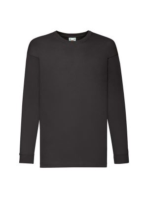 Fruit Of The Loom Valueweight Open End 165 Regular Fit LS Tee Kids - Image 2