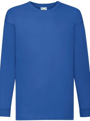 Fruit Of The Loom Valueweight Open End 165 Regular Fit LS Tee Kids - Image 32