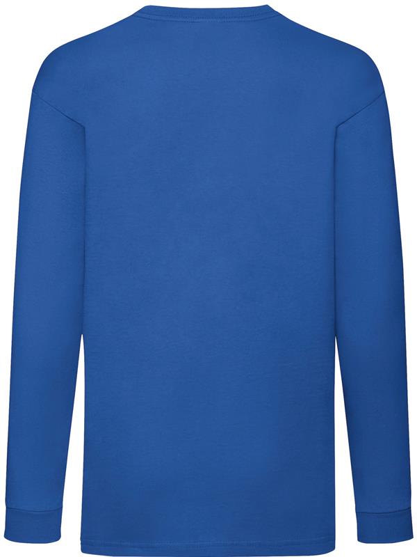 Fruit Of The Loom Valueweight Open End 165 Regular Fit LS Tee Kids