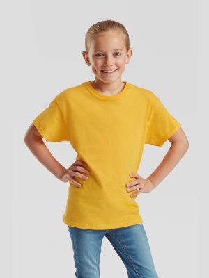 Fruit Of The Loom Original Open End 145 Regular Fit Tee Kids - Image 113