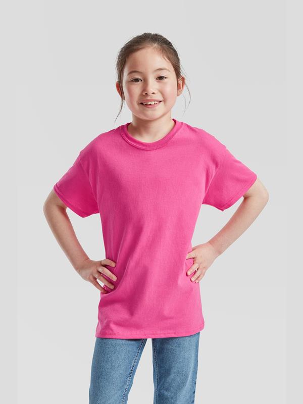 Fruit Of The Loom Original Open End 145 Regular Fit Tee Kids