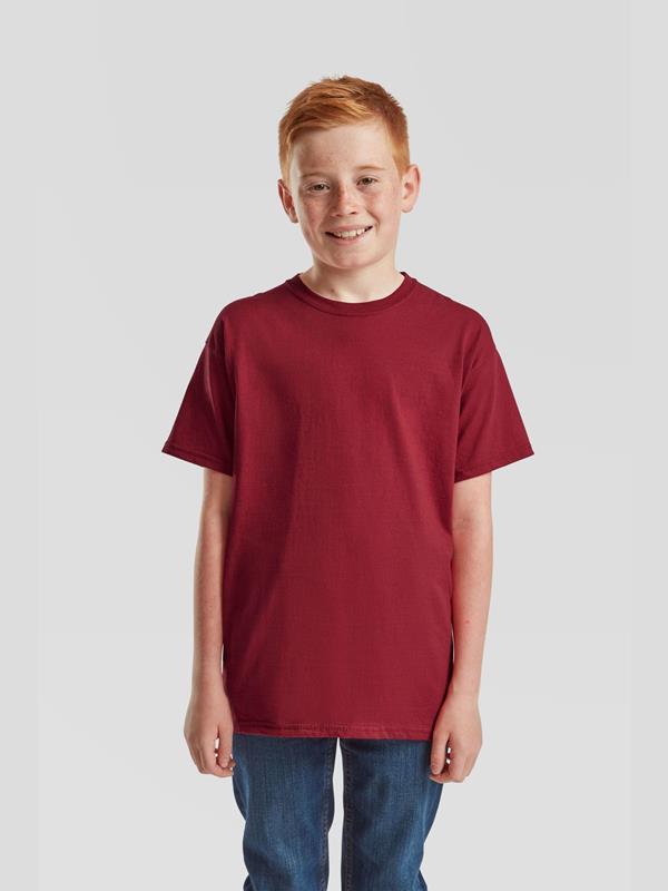 Fruit Of The Loom Original Open End 145 Regular Fit Tee Kids