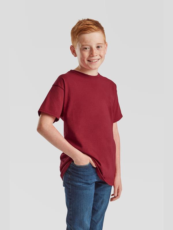 Fruit Of The Loom Original Open End 145 Regular Fit Tee Kids