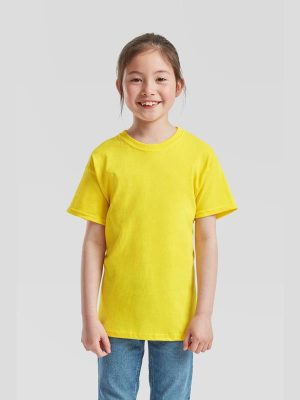 Fruit Of The Loom Original Open End 145 Regular Fit Tee Kids - Image 125