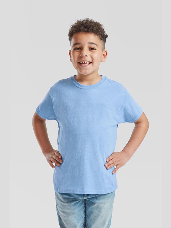 Fruit Of The Loom Original Open End 145 Regular Fit Tee Kids