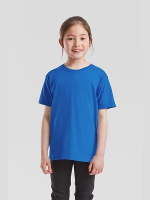Fruit Of The Loom Iconic Combed 150 Regular Fit Tee Kids - Image 74