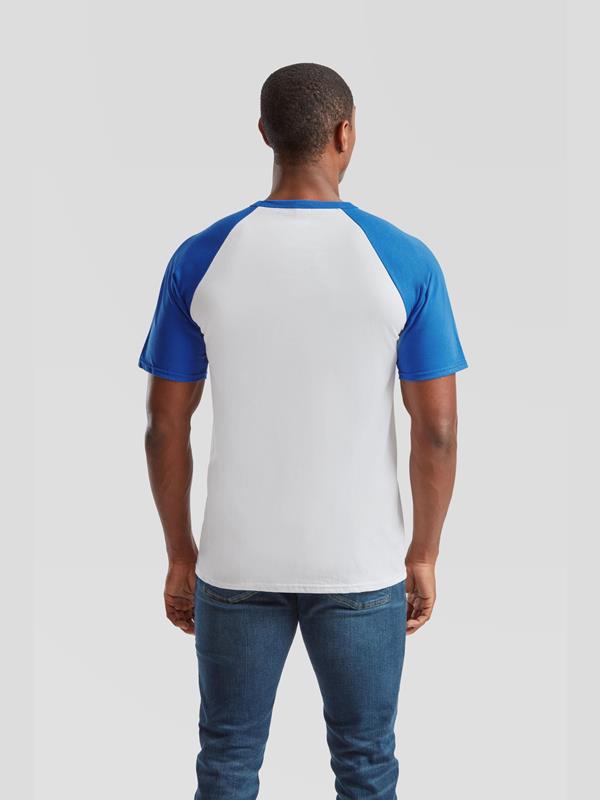 Fruit Of The Loom Valueweight Open End 165 Regular Fit Baseball Tee Adult