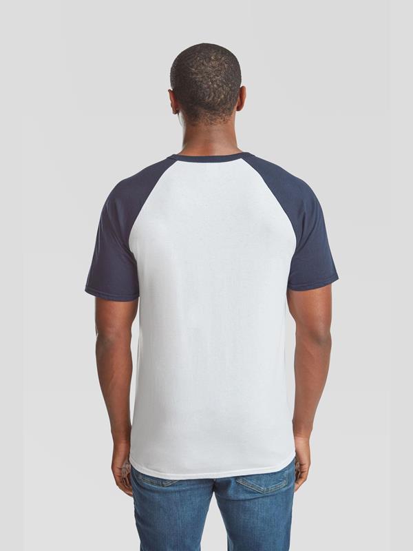 Fruit Of The Loom Valueweight Open End 165 Regular Fit Baseball Tee Adult