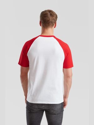 Fruit Of The Loom Valueweight Open End 165 Regular Fit Baseball Tee Adult - Image 18