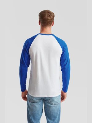 Fruit Of The Loom Valueweight Open End 165 Regular Fit LS Baseball Tee Adult - Image 24