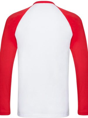 Fruit Of The Loom Valueweight Open End 165 Regular Fit LS Baseball Tee Adult - Image 15