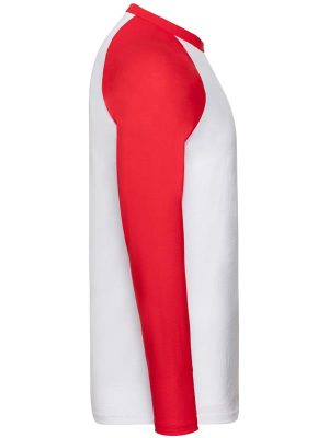 Fruit Of The Loom Valueweight Open End 165 Regular Fit LS Baseball Tee Adult - Image 16