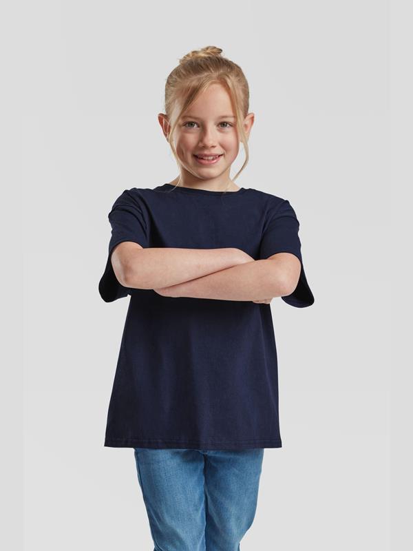 Fruit Of The Loom Valueweight Open End 165 Regular Fit Tee Kids