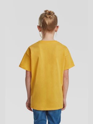 Fruit Of The Loom Valueweight Open End 165 Regular Fit Tee Kids - Image 136