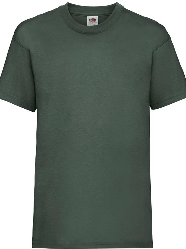 Fruit Of The Loom Valueweight Open End 165 Regular Fit Tee Kids