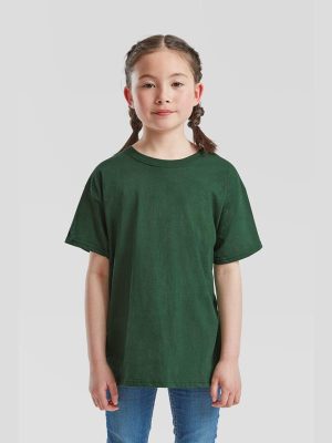 Fruit Of The Loom Valueweight Open End 165 Regular Fit Tee Kids - Image 17