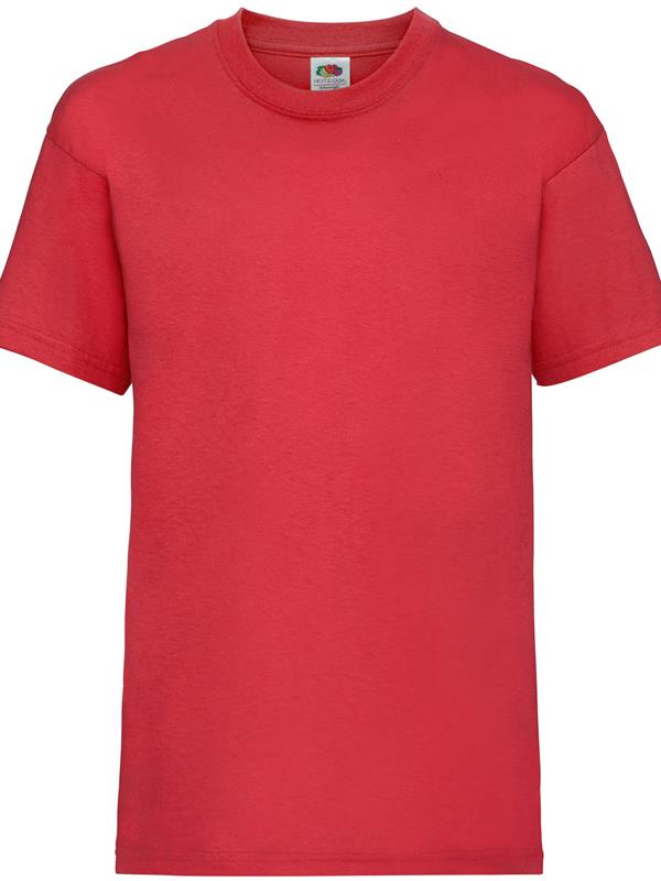 Fruit Of The Loom Valueweight Open End 165 Regular Fit Tee Kids