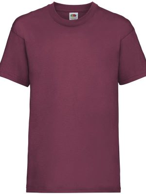 Fruit Of The Loom Valueweight Open End 165 Regular Fit Tee Kids - Image 20