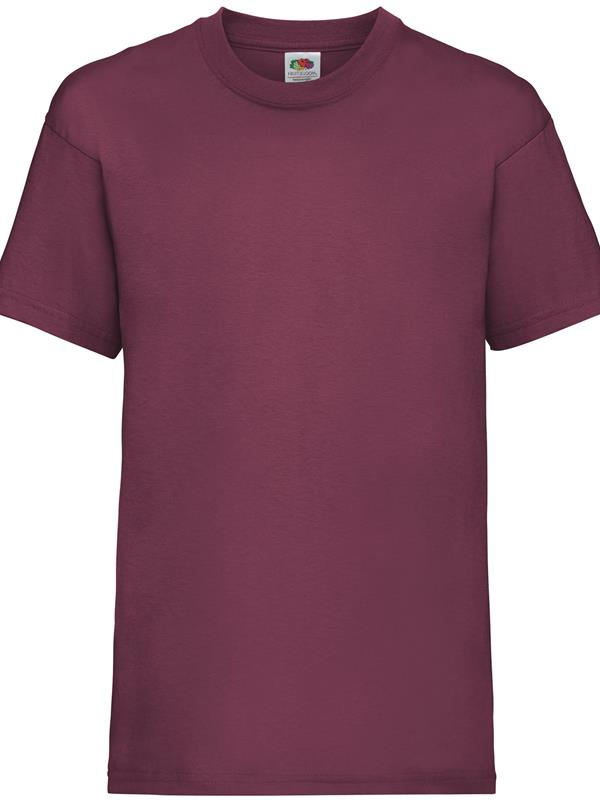 Fruit Of The Loom Valueweight Open End 165 Regular Fit Tee Kids