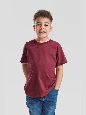 Fruit Of The Loom Valueweight Open End 165 Regular Fit Tee Kids - Image 23