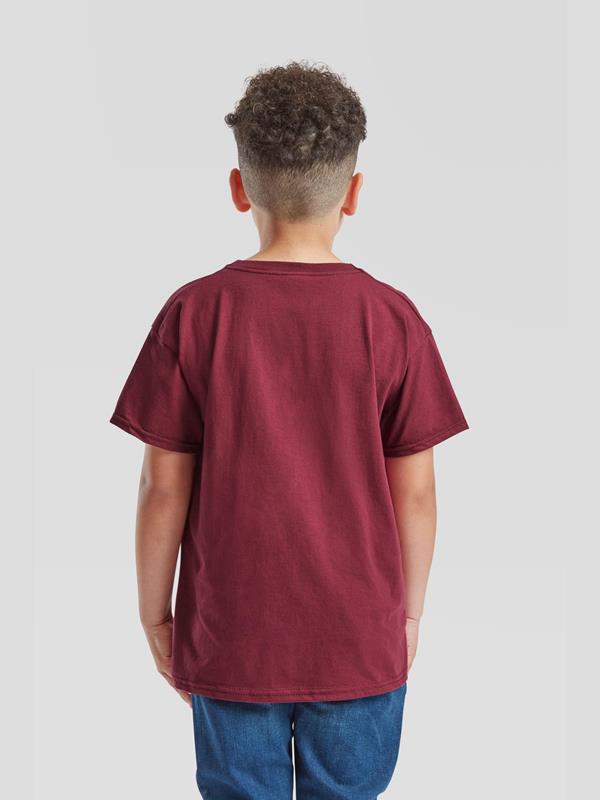 Fruit Of The Loom Valueweight Open End 165 Regular Fit Tee Kids