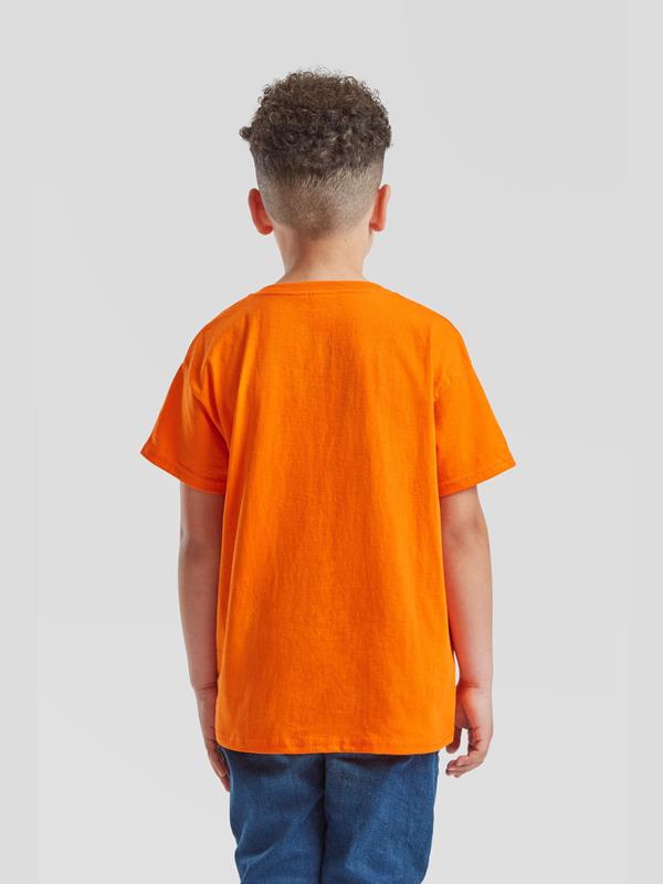Fruit Of The Loom Valueweight Open End 165 Regular Fit Tee Kids