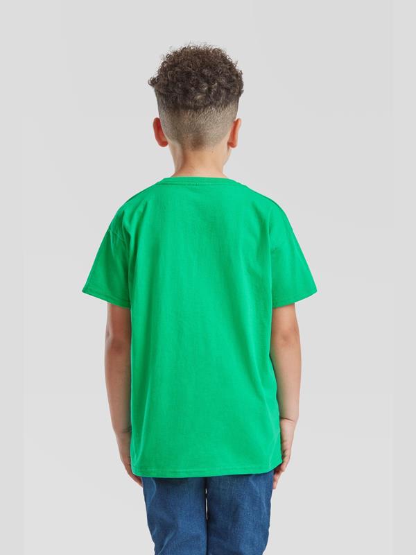 Fruit Of The Loom Valueweight Open End 165 Regular Fit Tee Kids
