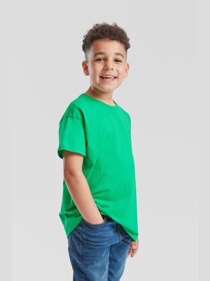 Fruit Of The Loom Valueweight Open End 165 Regular Fit Tee Kids - Image 79