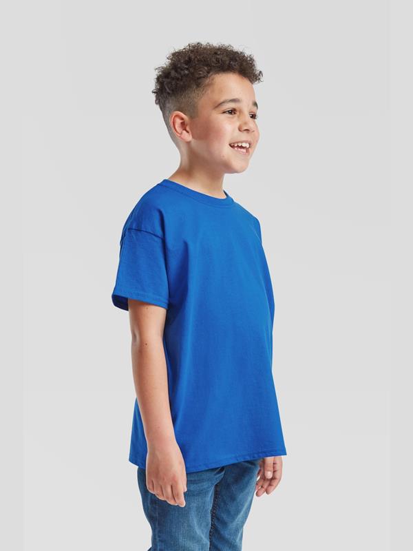 Fruit Of The Loom Valueweight Open End 165 Regular Fit Tee Kids
