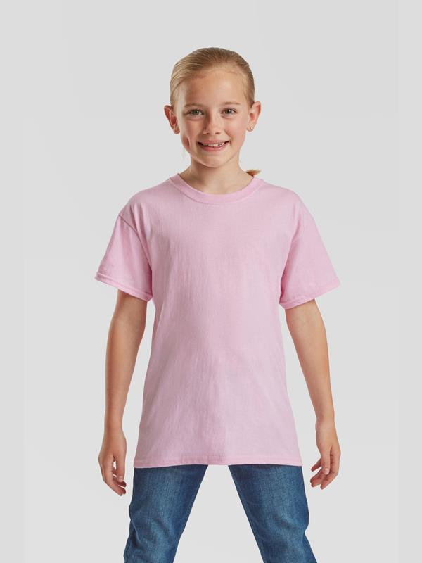 Fruit Of The Loom Valueweight Open End 165 Regular Fit Tee Kids