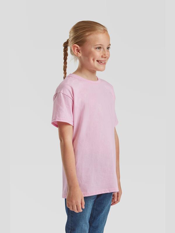Fruit Of The Loom Valueweight Open End 165 Regular Fit Tee Kids