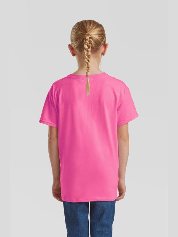 Fruit Of The Loom Valueweight Open End 165 Regular Fit Tee Kids