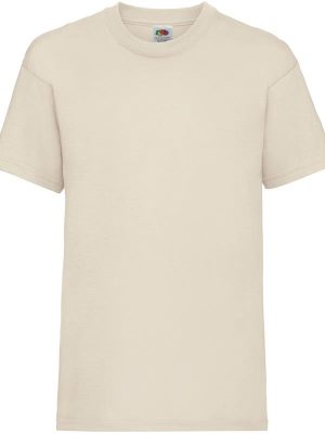 Fruit Of The Loom Valueweight Open End 165 Regular Fit Tee Kids - Image 92