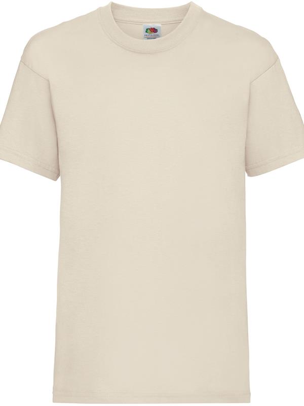 Fruit Of The Loom Valueweight Open End 165 Regular Fit Tee Kids