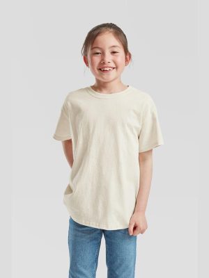 Fruit Of The Loom Valueweight Open End 165 Regular Fit Tee Kids - Image 95