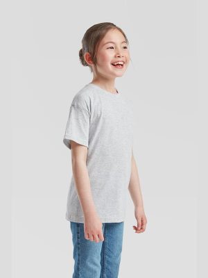 Fruit Of The Loom Valueweight Open End 165 Regular Fit Tee Kids - Image 55