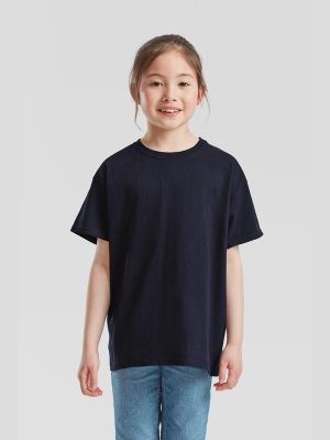 Fruit Of The Loom Valueweight Open End 165 Regular Fit Tee Kids - Image 29
