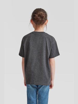 Fruit Of The Loom Valueweight Open End 165 Regular Fit Tee Kids - Image 36