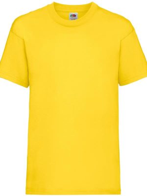 Fruit Of The Loom Valueweight Open End 165 Regular Fit Tee Kids - Image 138