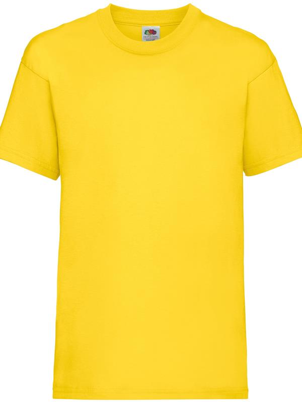 Fruit Of The Loom Valueweight Open End 165 Regular Fit Tee Kids