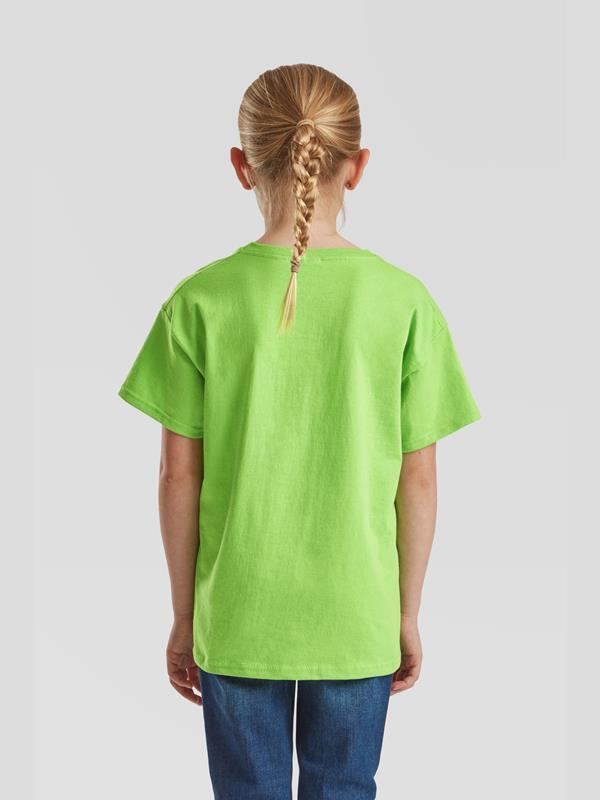 Fruit Of The Loom Valueweight Open End 165 Regular Fit Tee Kids