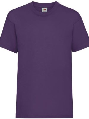 Fruit Of The Loom Valueweight Open End 165 Regular Fit Tee Kids - Image 110