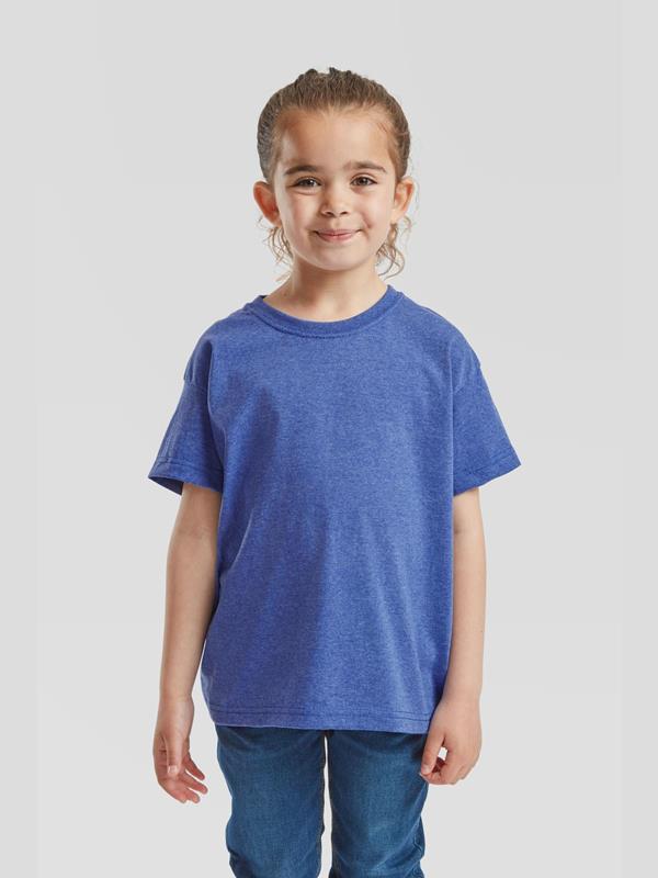 Fruit Of The Loom Valueweight Open End 165 Regular Fit Tee Kids