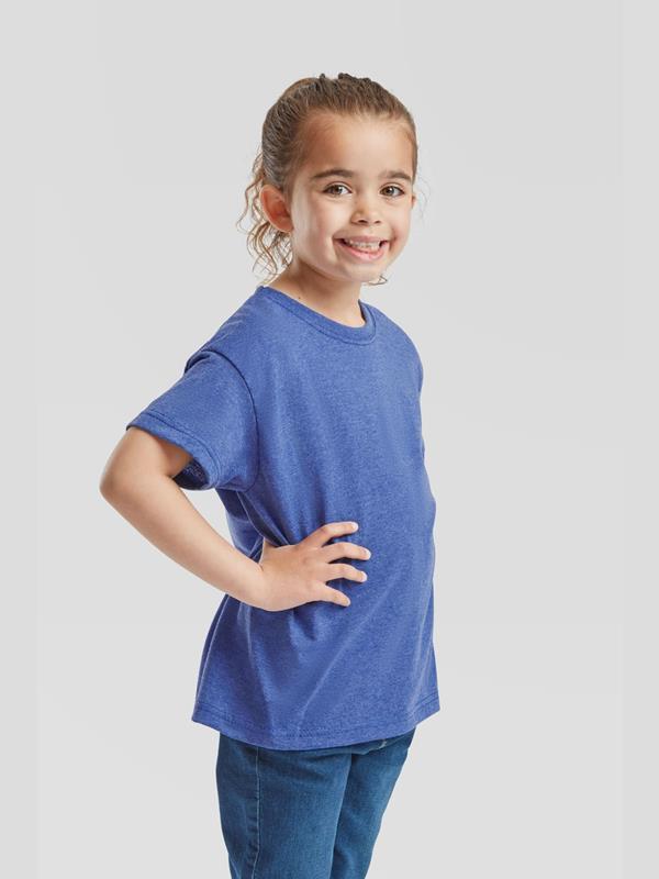 Fruit Of The Loom Valueweight Open End 165 Regular Fit Tee Kids